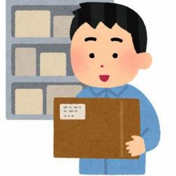 スーパー向け商品の仕分け